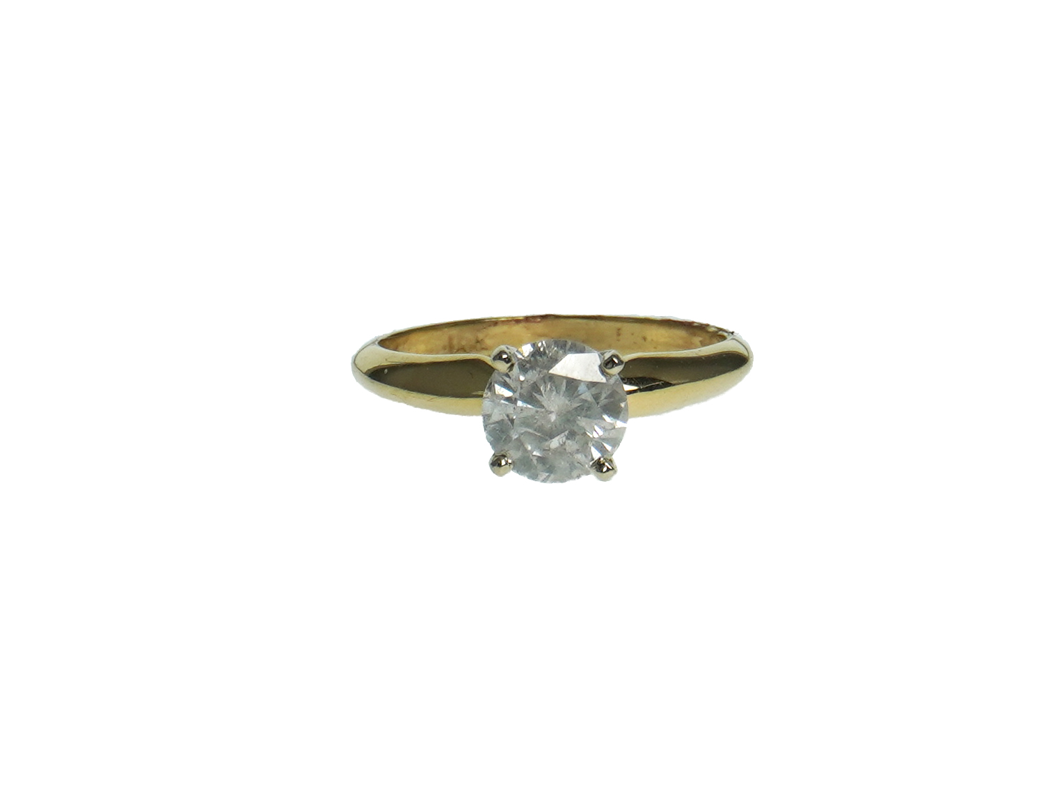 Buy Diamond engagement rings - white gold or yellow gold - choose one of  our favourite engagement rings for her - 1/10th carat diamond ring_Q Online  at desertcartINDIA