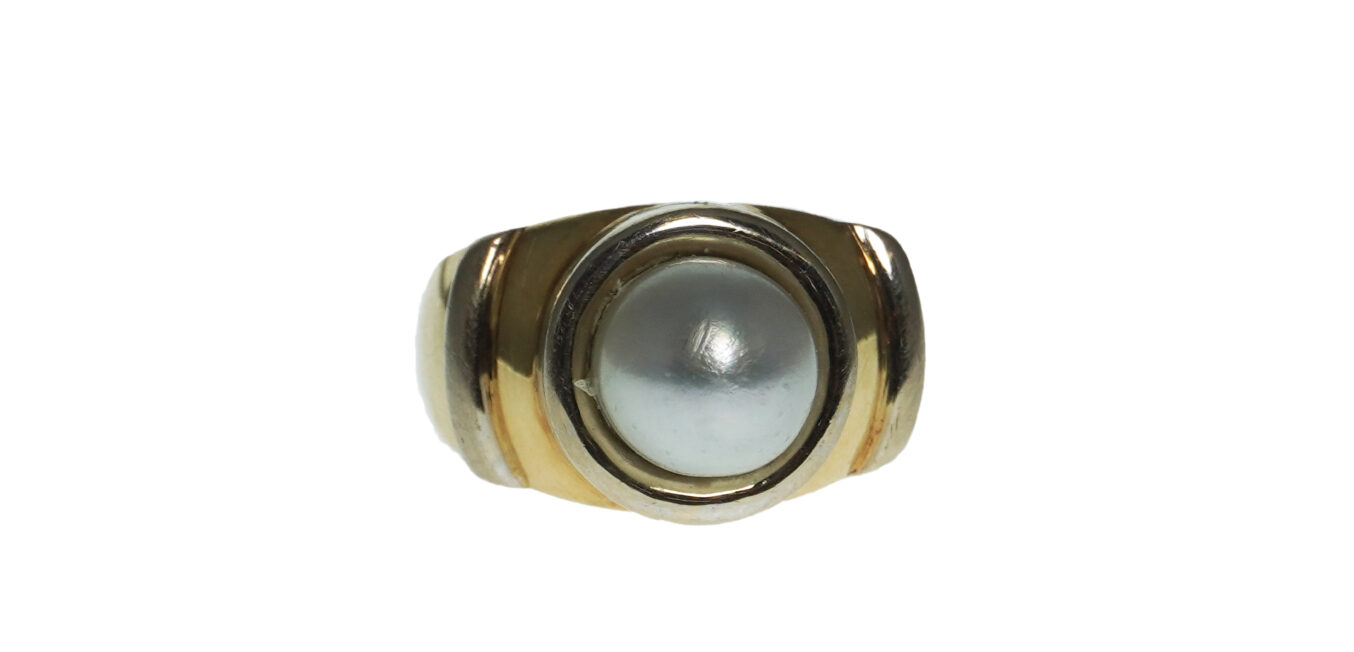 Ladies Cultured Pearl Ring